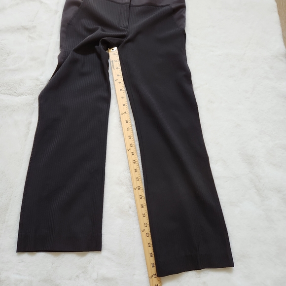 BCBGMAXAZRIA black Stripan capri size 4 - Picture 10 of 15